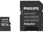 Philips MicroSDXC Card 256GB Class 10 UHS-I U1 incl. Adapter