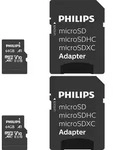 Philips MicroSDXC 2-Pack 64GB Class 10 UHS-I U1 incl. Adapter