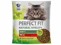 PERFECT FIT Natural Vitality Adult 1+ mit Rind und Huhn 650 Gramm Katzentrockenfutter