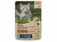 Sparpaket Bozita Kitten Häppchen in Soße Lachs 24x85g Katzennassfutter
