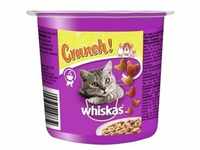 Whiskas Snacks Crunch Huhn, Truthahn & Ente 100g Katzensnack
