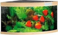 JUWEL Aquarium 13j15850, JUWEL Aquarium JUWEL Trigon 350 LED Aquarium Set helles Holz