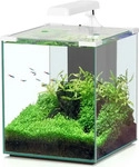 Aquatlantis 16a08883, Aquatlantis Nano Cubic 30 LED Aquarium-Set wei&szlig;