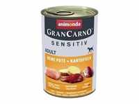 Sparpaket animonda Gran Carno Sensitiv Adult Reines Huhn + Kartoffeln 12 x 400g Dose