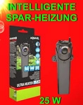 AQUAEL 45a129613, Aquael Kunststoff Heizer ULTRA HEATER Day & Night Aquarienheizer 25