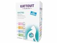 KATTOVIT Gastro Multipack Frischebeutel 12 x 85 Gramm Katzenspezialfutter
