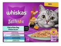 Whiskas TastyM Catch of the Day in Sauce Multipack 12 x 85 Gramm...