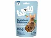 WOW Superfood Soft Cubes 150 Gramm Hundesnack Wild mit Apfel