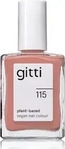 gitti 10207, gitti no. 115 Nail Polish Coral Sand 15 ml