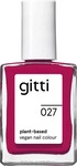 gitti 10741, gitti no. 027 Nail Polish Fiery Fuchsia 15 ml