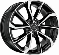 MSW (OZ) MSW (OZ) MSW 42 gloss black full polished 7.5Jx17 5x108 ET38