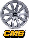 CMS C22-CBG complete black gloss 7.5Jx17 5x114.3 ET45