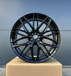 DAMINA PERFORMANCE DM08 black painted 8.5Jx19 5x120 ET35