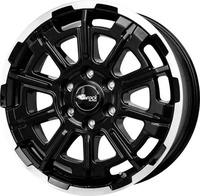 BROCK B45-5L satin black matt (sbm) 8.0Jx20 5x120 ET52