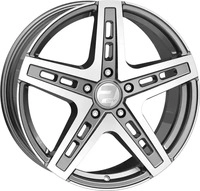 WHEELWORLD-2DRV WH38 black full machined 9.5Jx22 5x130 ET35
