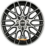 CMS C25-DRB diamond rim black 7.5Jx18 5x112 ET37
