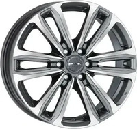 MAK SAFARI 6 gun metallic mirror 8.5Jx20 6x139.7 ET25