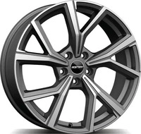 GMP MENTOR anthracite matt diamond 9.0Jx19 5x112 ET55