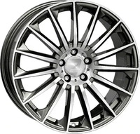 WHEELWORLD-2DRV WH39 black full machined 9.5Jx22 5x114 ET35