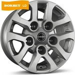 BORBET DESIGN LD schwarz gl&auml;nzend 8.0Jx16 5x165.1 ET5
