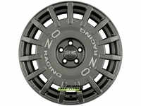 OZ RALLY RACING dark graphit + silver lettering 8.0Jx18 5x112 ET35