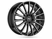 MSW (OZ) MSW (OZ) MSW 30 gloss black full polished 8.5Jx19 5x120 ET29