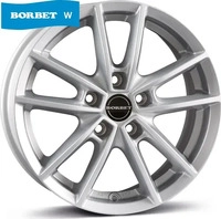 BORBET DESIGN W kristallsilber 7.0Jx17 5x112 ET45