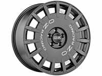 OZ RALLY RACING dark graphit + silver lettering 8.0Jx18 5x120 ET45