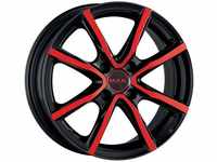 MAK MILANO 4 black and red 4.5Jx15 4x100 ET35