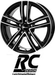RC-DESIGN RC27 kristallsilber 8.0Jx18 5x112 ET46