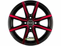 MAK MILANO 4 black and red 6.0Jx15 4x100 ET38