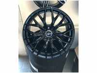 WHEELWORLD-2DRV WH37 black glossy painted 8.5Jx19 5x112 ET48