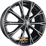 GMP TOTALE glossy black 8.0Jx19 5x114.3 ET45