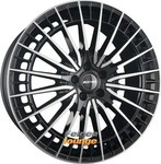 GMP QSTAR glossy black 8.0Jx18 5x112 ET35