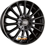 MSW (OZ) MSW (OZ) MSW 30 gloss black polished lip 8.0Jx18 5x112 ET43