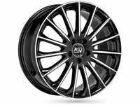 MSW (OZ) MSW (OZ) MSW 30 gloss black full polished 8.0Jx18 5x110 ET30