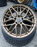 DAMINA PERFORMANCE DM08 black painted 8.5Jx20 5x112 ET35