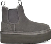 UGG 1134526-GREY-11, UGG WOMEN NEUMEL PLATFORM CHELSEA Stiefel 2025 grey - 42