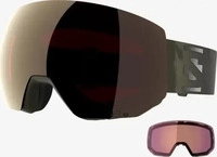SALOMON L47889800, SALOMON RADIUM PRO SIGMA Schneebrille 2026 olive night/sigma gun