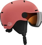 SALOMON L45433500-KS, SALOMON ORKA VISOR Helm 2027 sun kissed coral - KS orange Kids