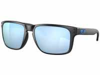 OAKLEY HOLBROOK XL Sonnenbrille matte black/prizm deep water polarized