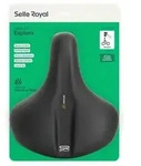 Sattel Selle Royal Explora schwarz, Unisex, 253x218mm, ca. 598g