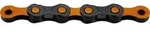 KMC DLC12 Fahrradkette 12-fach, 126 Glieder, schwarz/Orange