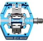Pedale HT-X3 CNC Cromoly / 476 (Paar) g / marineblau