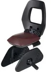 Bobike Kindersitz Junior ONE Hecksitz Black/Dark Brown