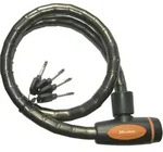 Master Lock Kabelschloss 8228 PanzR Dunkelgrau 18 mm x 1000 mm Schl&uuml;ssel