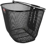 Vorderradkorb KLICKfix Uni Plus 35x26x27cm, sw, engmaschig, h&ouml;henverst.