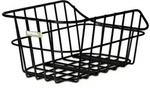 Basil Cento Hinterradkorb Aluminium 45x33x21 cm schwarz Festmontage