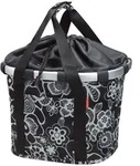 City-Tasche KLICKfix Bikebasket 35x28x26cm, fleur schwarz, Reisenthel