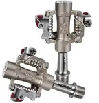 Pedal Xpedo Clipless M-FORCE 8 TI silber, 9/16", doppelseitig, XMF08TTl